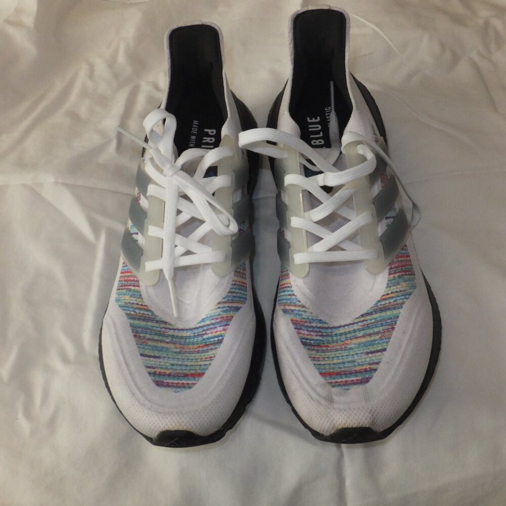 adidas UltraBoost 4.0 White Multicolor - size 11.5
